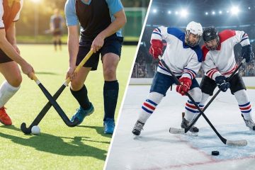 beda field hockey dan ice hockey
